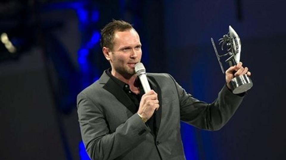 Lars Christiansen takkede på vegne af det danske håndboldlandshold for kåringen til Årets danske sportspræstation.