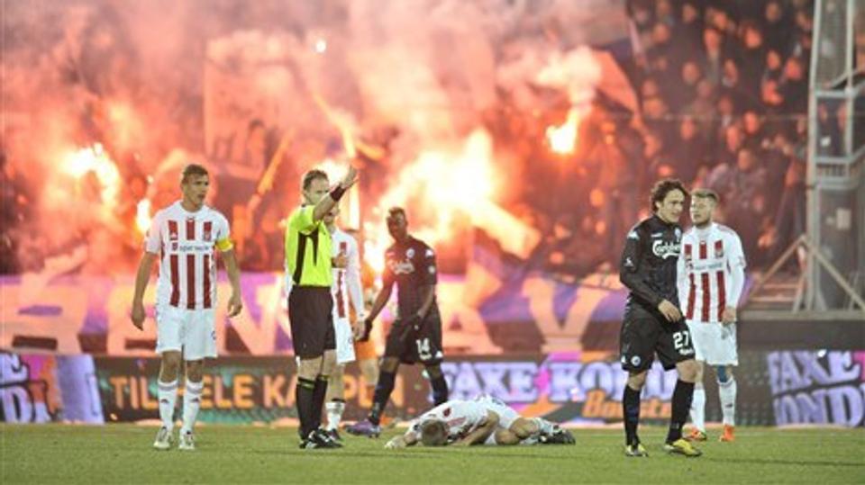DBU's disciplinærudvalg forventer en dom over FCK og AaB i løbet af uge 13. Foto: Claus Søndberg