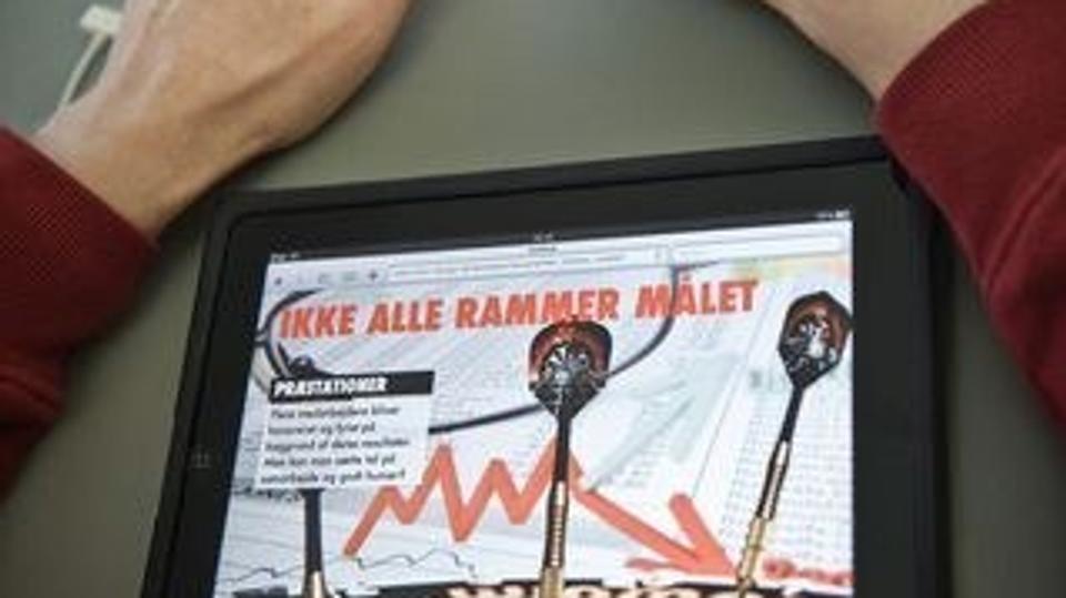 Ipads er et populært redskab - også i undervisningen, hvor brugen af den smarte tablet breder sig. Foto: Martin Damgård