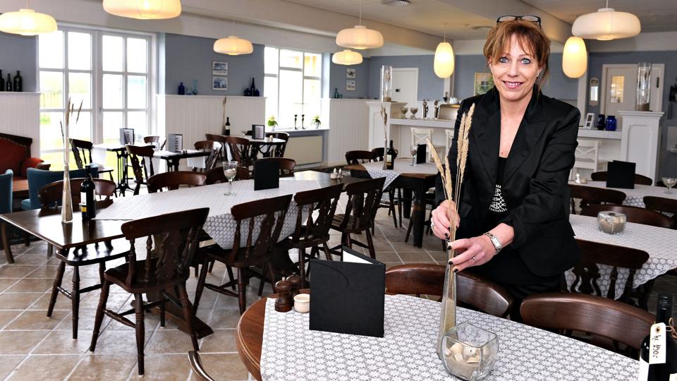 Birgitte Messmann har overtaget Kallehavegaard Badehotel i Løkken. Foto: Bent Bach <i>Bent Bach</i>