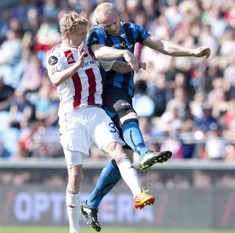 Kasper Kusk var stærk mod HB Køge. Foto: Scanpix