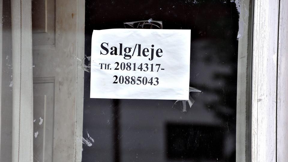 De lave renter gør, at færre i dag end tidligere er tvunget til at sælge deres bolig af økonomiske årsager. <i>Bent Bach</i>