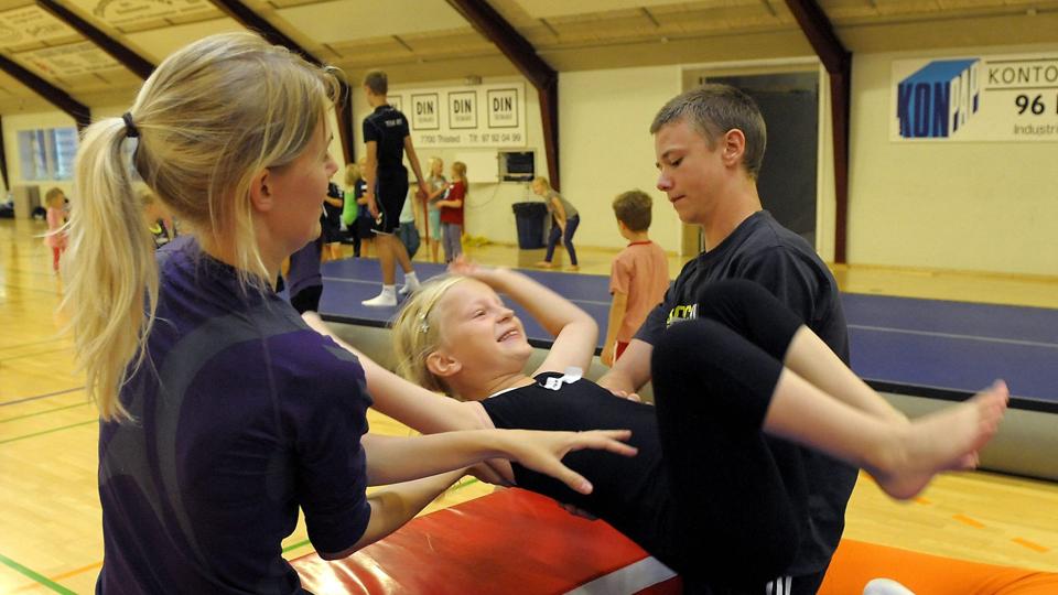 TIK Gymnastik har masser af aktiviteter for gymnaster og løbere og gør nu en ekstra indsats for også at komme med nye tilbud til folk, der ikke motionerer fast. Arkivfoto: Peter Mørk <i>Foto: Peter Mørk</i>