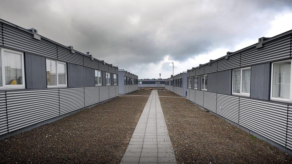 Der skal fremover kun være plads til 280 på asylcentret i Hanstholm. Foto: Peter Mørk <i>Peter Mørk</i>