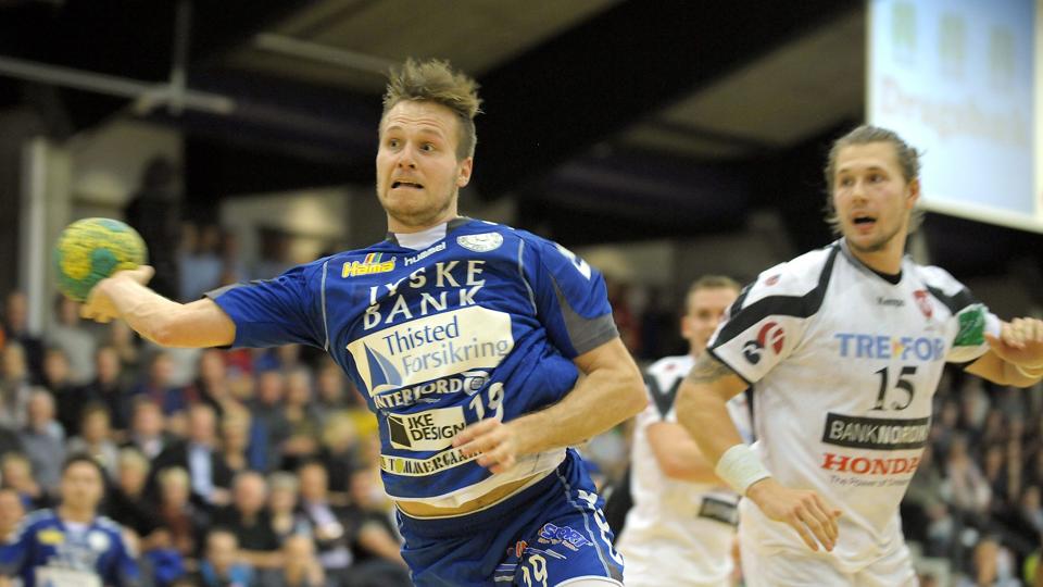 Morten Balling blev topscorer med otte mål, da MTH fik besøg af KIF-Kolding onsdag aften. Foto: Peter Mørk <i>Foto: Peter Mørk</i>