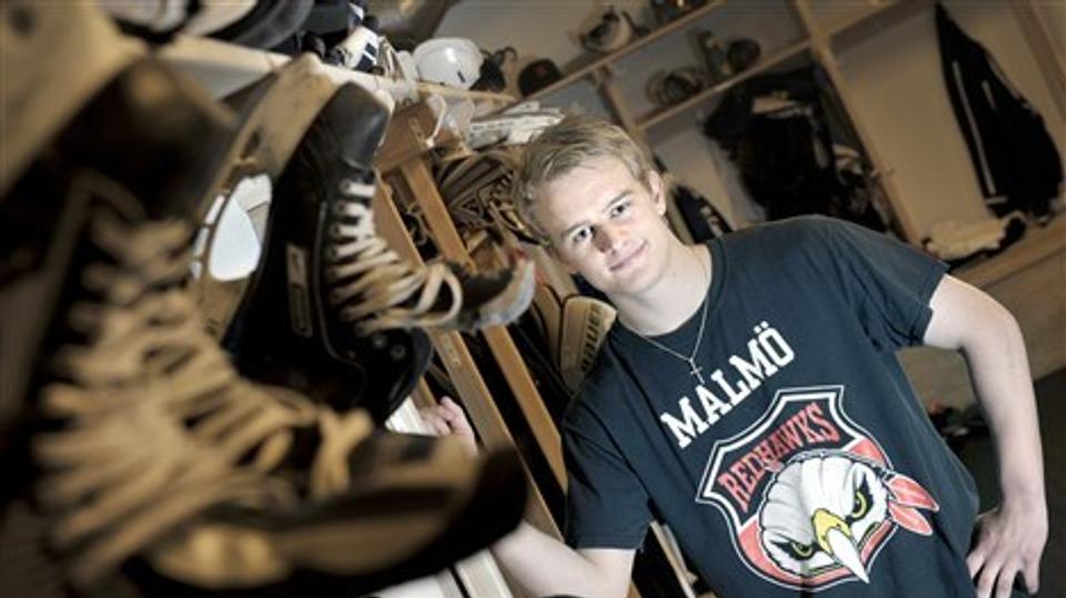 Nicolai Meyer er tilbage i høgenes omklædningsrum efter to år i Malmö. Foto: Mette Nielsen