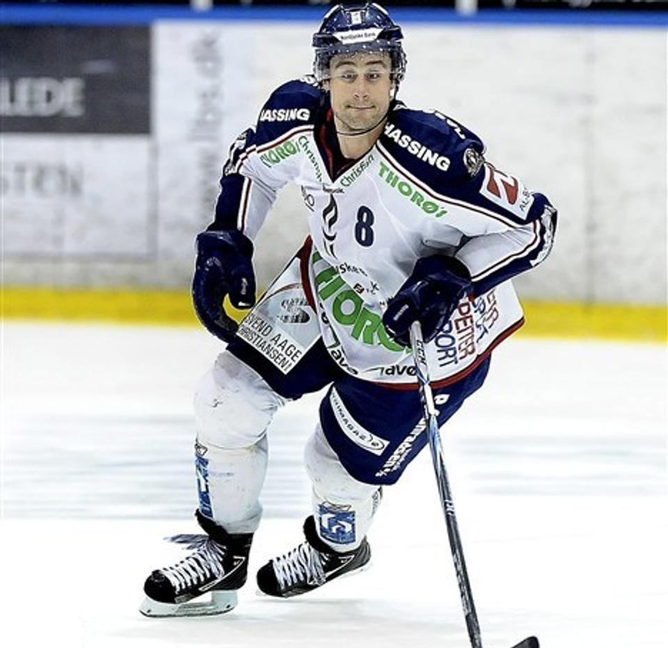 Greg Jacina og kollegerne i White Hawks har fået ny træner. Foto: Claus Søndberg