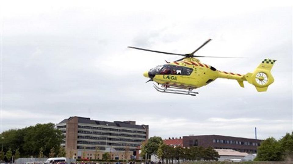 Lægehelikopteren blev kaldt til færdselsuheld ved Hobro.
Arkivfoto: Henrik Louis