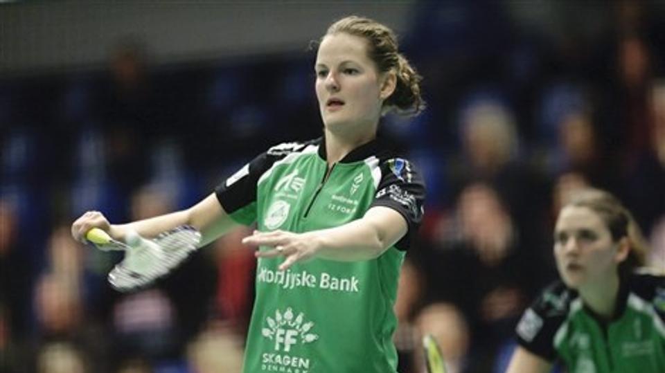 Camilla Sørensen og VEB tabte DM-kvartfinalen. Foto: Peter Broen