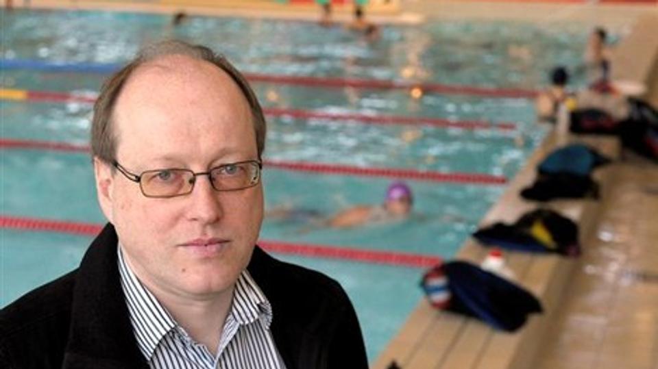 2011 var et godt år for Thisted Svømmeklub og formand Lars Torrild. Foto: Peter Mørk