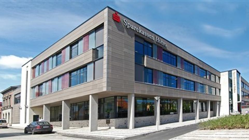 Sparekassen Hobro er blevet tvunget til større nedskrivninger af Finanstilsynet. Foto: Thomas Vinther