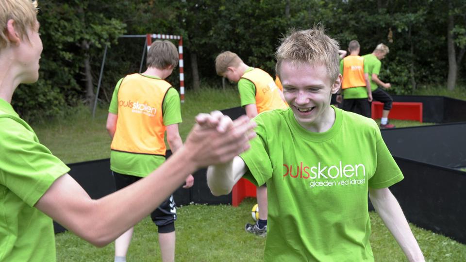 Pulsskolen er for deltagere i alderen 8-16 år. Aktiviteterne styres af 10-15 instruktører.Arkivfoto: Michael Bygballe <i>Michael Bygballe</i>