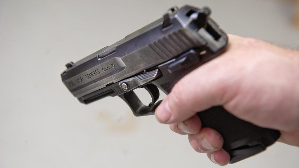 Politiet skød mod bilisten. <i>Arkivfoto: Torben Hansen</i>
