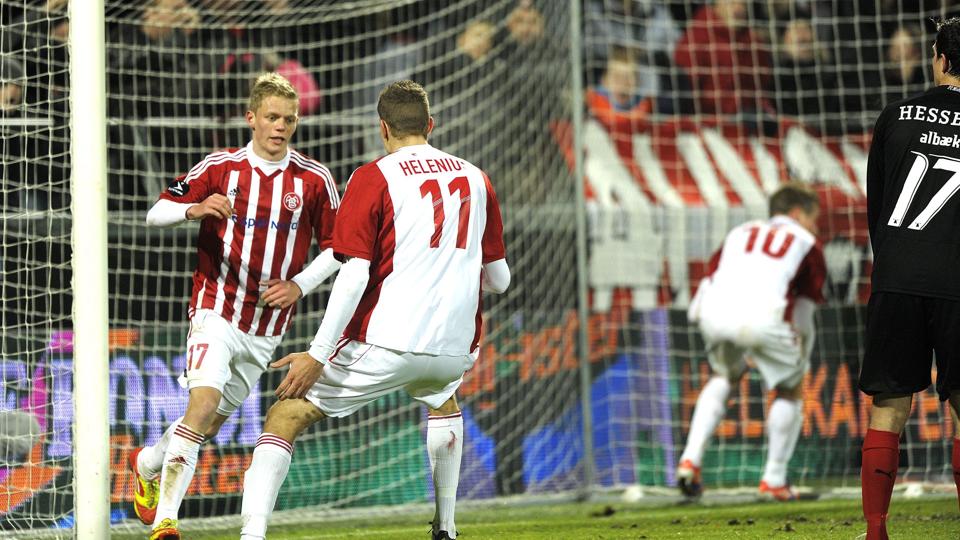 Kasper Kusk har scoret ti gange i 36 kampe for AaB.
