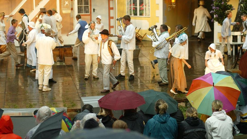 En overdækning vil kunne sikre Hjørring sommerspil mod aflysninger på grund af regn. Arkivfoto: Kurt Bering <i>Pressefotograf Kurt Bering</i>