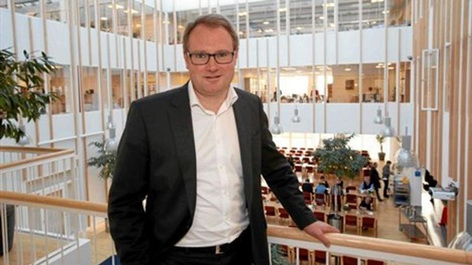 Uffe Bertelsen, direktør i LandboNord: Resultat langt over forventning.