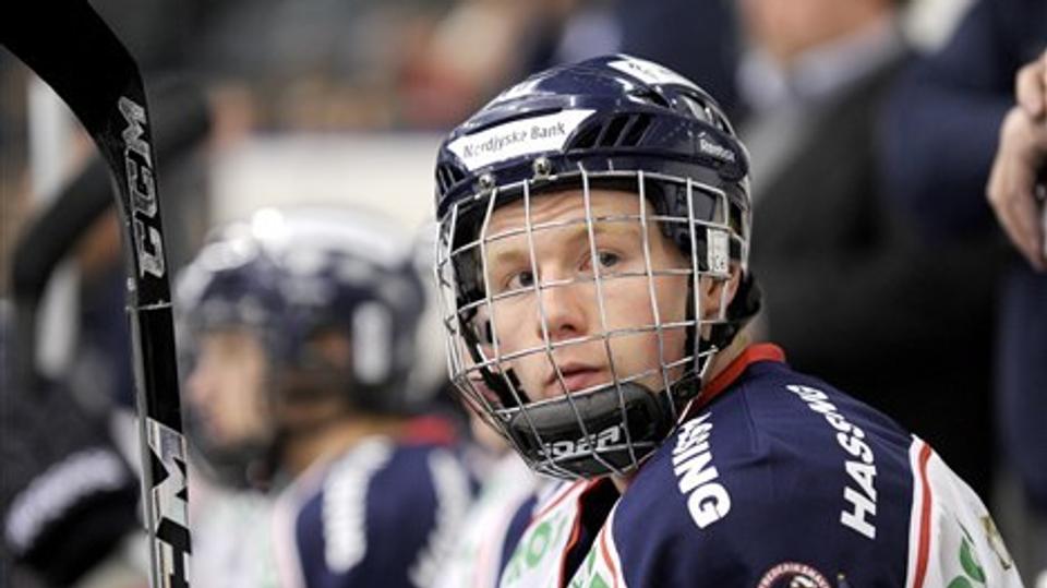 Christian Chapman scorede for anden kamp i træk for White Hawks. Foto: Michael Koch