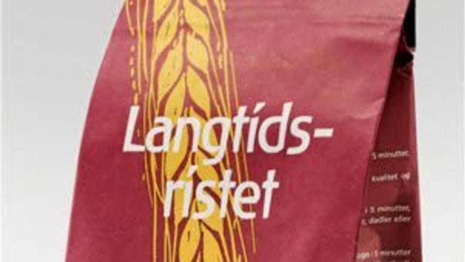 Aurions langtidsristede jomfrubyg dyster i kategorien Korn, mel, brød og kager, hvor i alt tre økologiske produkter er nomineret. PR-foto.