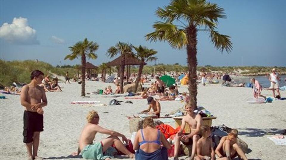 Palmestranden får til sommer "en lillesøster" på Danmarks største spejderlejr. Arkivfoto: Peter Broen