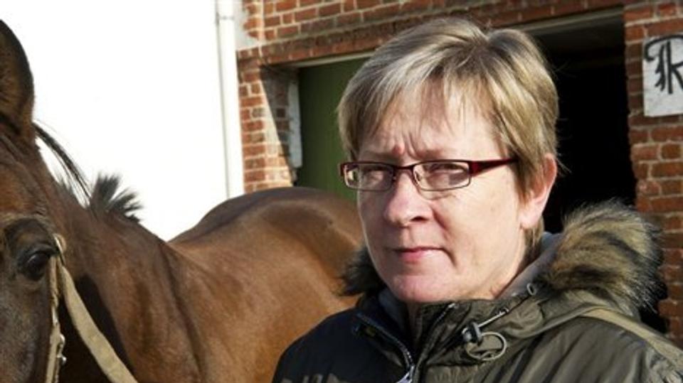 Randi Elbo Jensen takkede af som formand for Dronninglund Rideklub. Foto: Kim Dahl Hansen