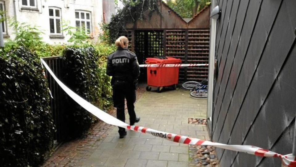 En 21-årig kvinde blev voldtaget i en baggård på Boulevarden i Aalborg lørdag morgen. Foto: Michael Bygballe