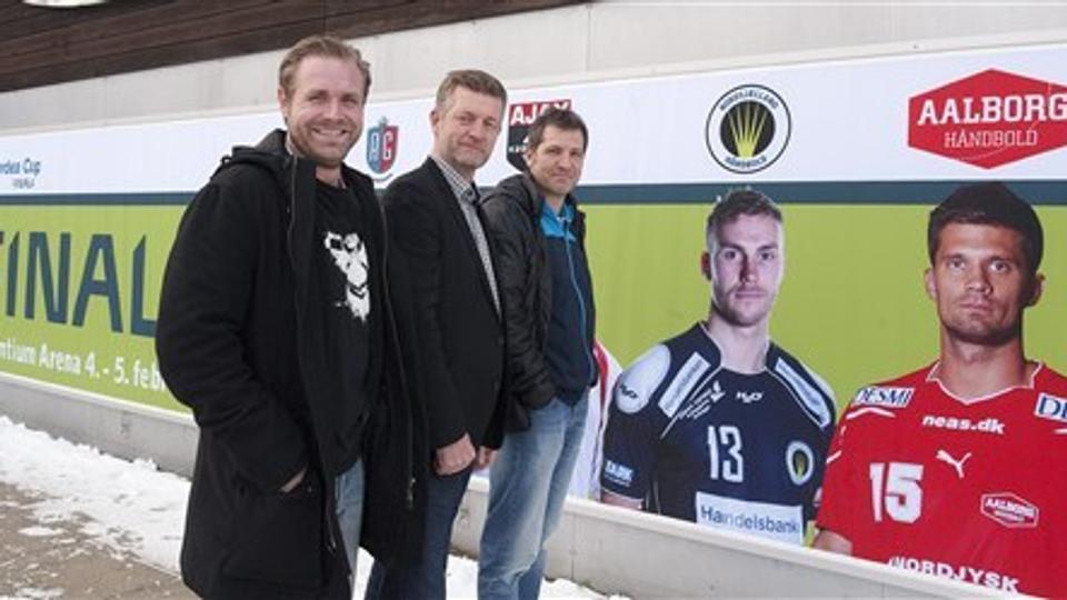 Joachim Boldsen, Jan Larsen og Christian Dalmose var med til at gøre Final4 til en succes. Foto: Grete Dahl