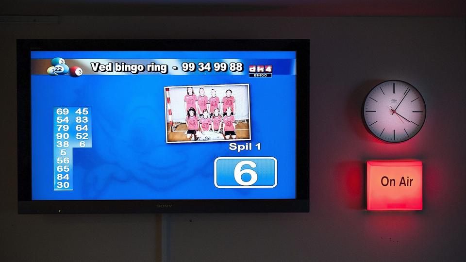 Siden 1985 har SIFA sendt tv-bingo, og det skaber et overskud, som kanaliseres videre til idrætten. Foto: Claus Søndberg <i>Pressefotograf Claus Søndberg</i>