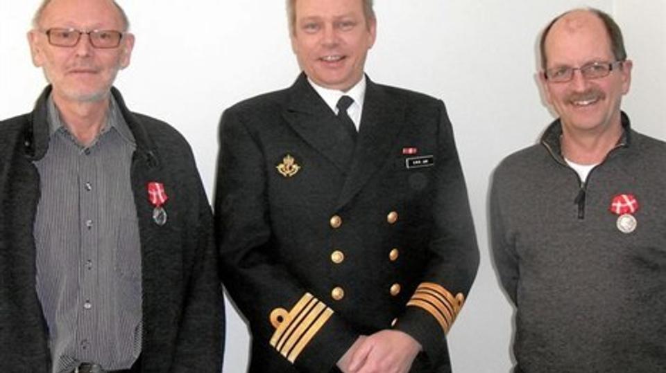 Fra venstre John Svejgaard Jensen, Kim M. N. Juhl og Jørgen Poulsen.