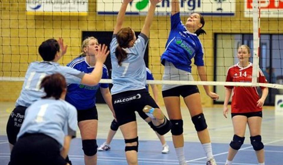Dorte Pinholt var godt spillende for Bedsted i kampen mod Skovbakken. Arkivfoto