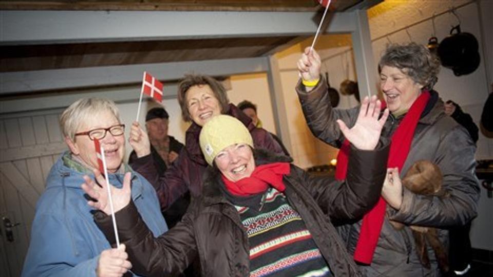 Mette Hust fik sig en fødselsdag, hun sent vil glemme. Foto: Kim Dahl Hansen