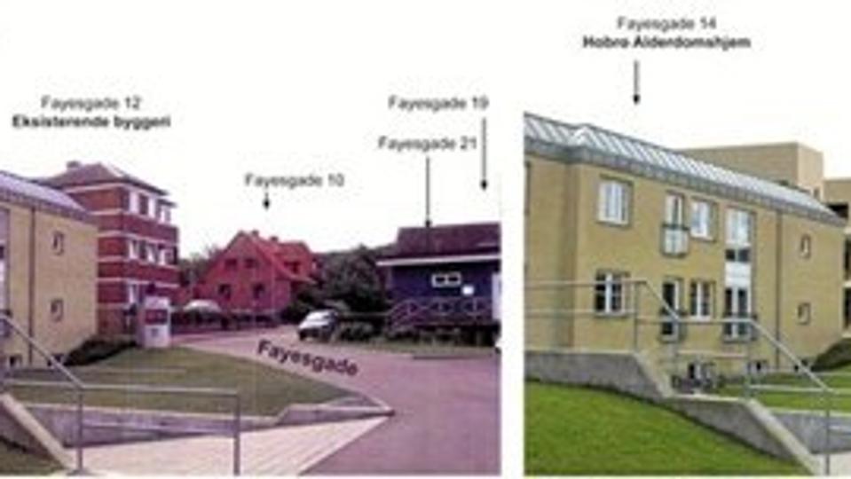 Akademiingeniør Svend Poulsen er mester for en række visualiseringer af det ønskede etagebyggeri på Fayesgade.