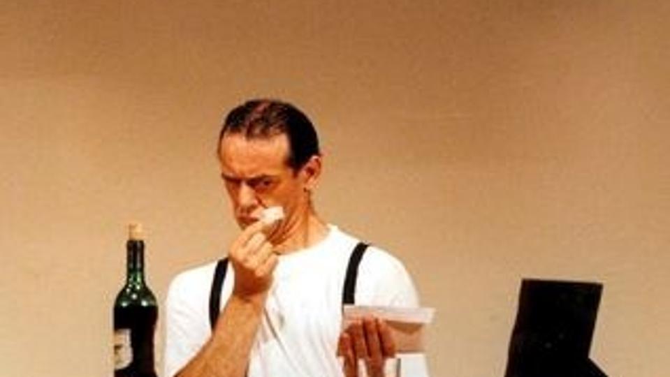 Paolo Nani i sin berømte forestilling. Pr-Foto