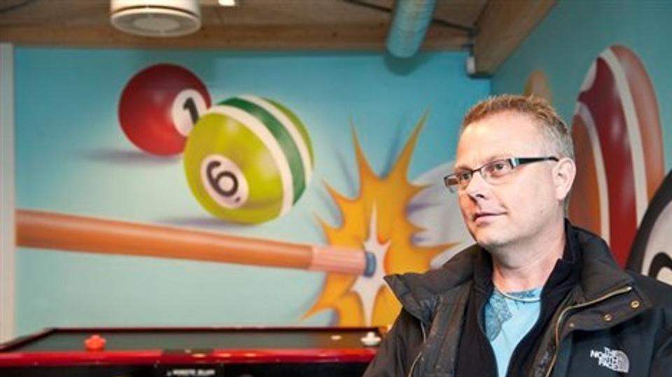 Mogens Sønderkær havde store forventninger til Palm City, men ret hurtigt kunne han se, at projektet ville få det svært. Arkivfoto: Peter Broen