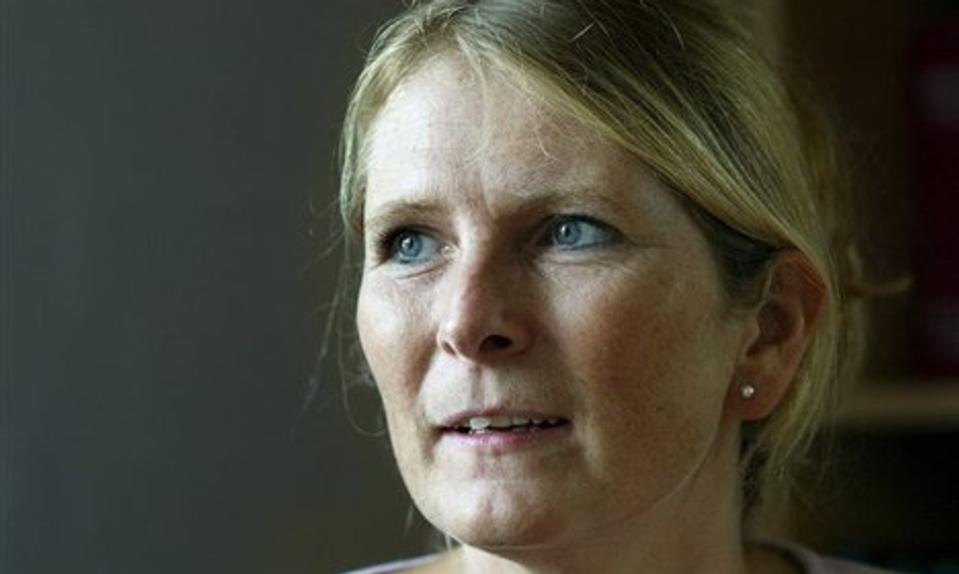 Gitte Lykke Andersen åbner nytårstræffet. Arkivfoto: Henrik Louis