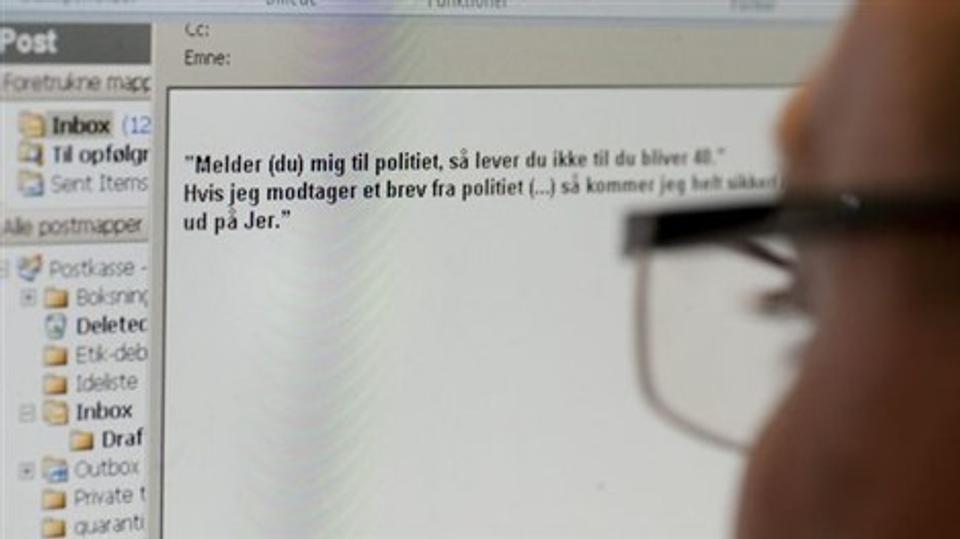 Trusler i mails førte til et retsopgør mellem to brødre. Modelfoto: Hans Ravn