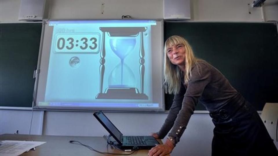 Studievejleder Annette Justesen og handelsgymnasiet på EUC Nord er klar med en ny linje for dem, der ikke har noget imod mange lektier. Arkivfoto: Hans Ravn
