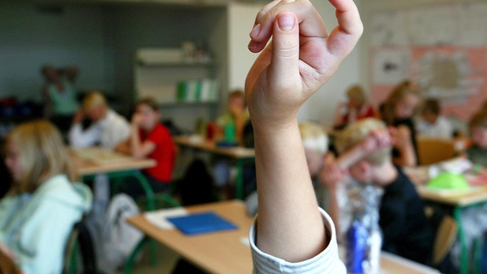 Nu er det besluttet. Der bliver ingen børnehaveklase på Jerup Skole efter sommerferien. Foto: Michael Koch <i>Pressefotograf Michael Koch</i>