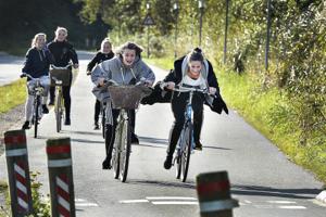 Cyklister i fuld fart for FG 90