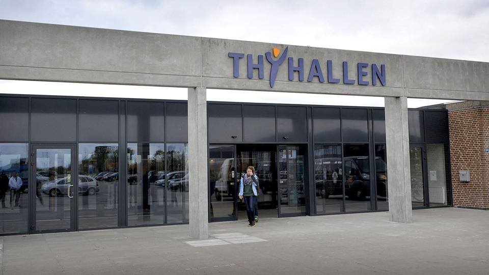 Thisted Kommune vil udvide og modernisere Thyhallen for 100 mio. kr. Første etape, til omkring 40 mio. kr., skal godkendes af kommunalbestyrelsen 26. maj. Arkivfoto <i>Peter Mørk</i>