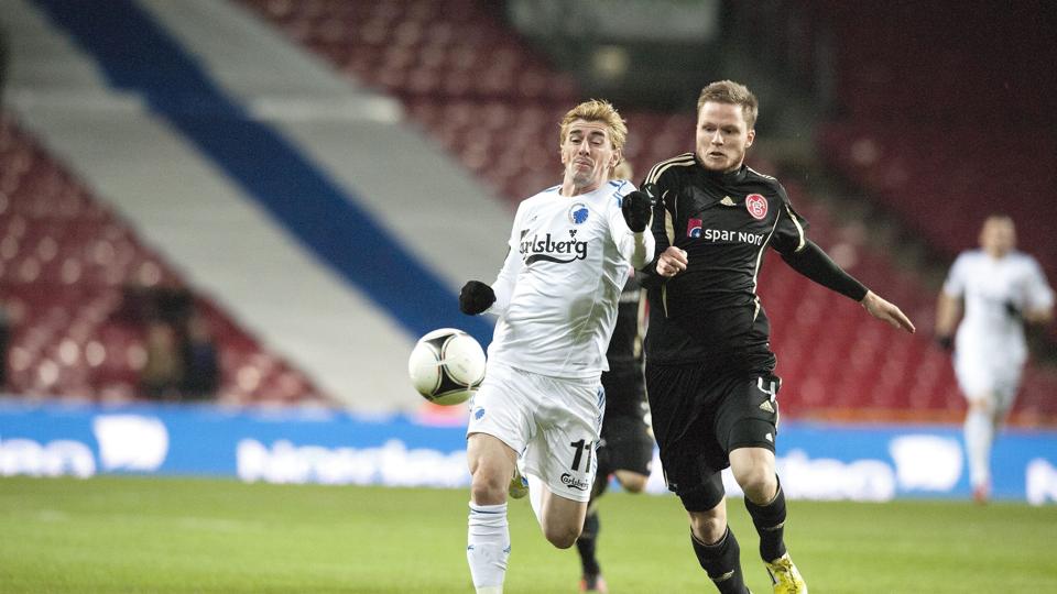 Lasse Nielsen scorede det ene af målene, da AaB vandt 2-1 over OB i reserveholdsturneringen. Arkivfoto: Claus Søndberg