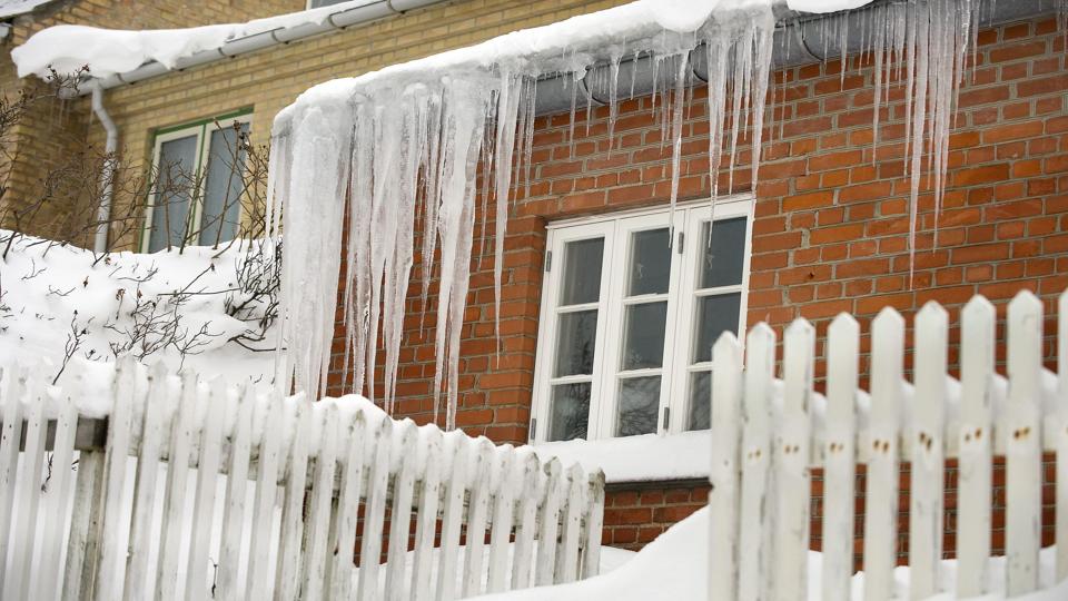 Kan dit hus klare snestormen? Foto: Bente Poder <i>Bente Poder</i>
