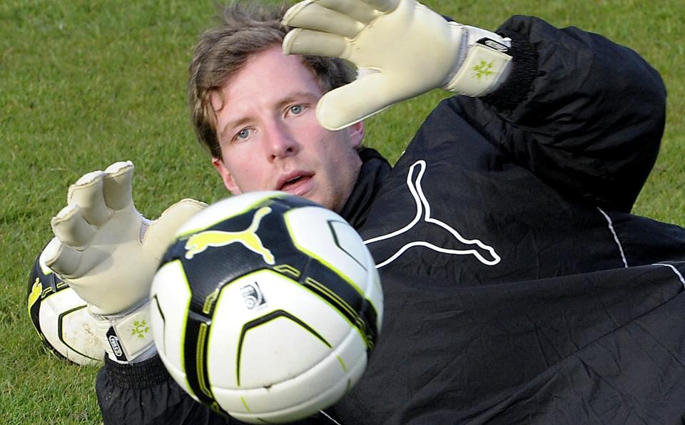 Kristian Kirk forlader Thisted FC efter sæsonens sidste kamp lørdag, for at flytte sammen med sin kæreste bosiddende på Fyn. Arkivfoto: Peter Mørk <i>Foto: Peter Mørk</i>