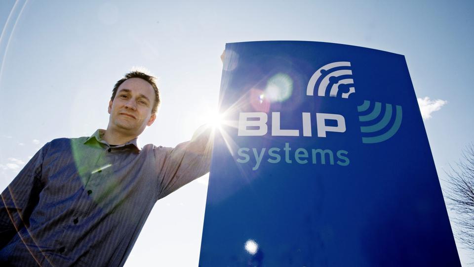 Peter Knudsen fra Blip Systems ser store muligheder i aftalen med canadiske G4 Apps.Arkivfoto: Hans Christian Jacobsen <i>Fotojournalist Hans Christian Ja</i>