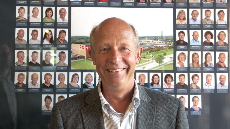 Rektor Per Knudsen glæder sig til at sende sine gymnasieelever ud til nordjyske virksomheder. <i>Kurt Bering</i>