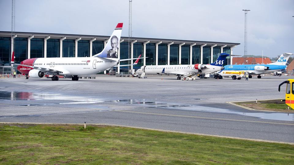 Aalborg Lufthavn havde igen passagerfremgang i februar. Foto: Torben Hansen <i>Foto: Torben Hansen</i>