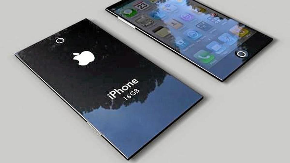 Et gæt på, hvordan den  ny iPhone kan komme til at se ud. Det er uvist, hvornår vi kan købe den.