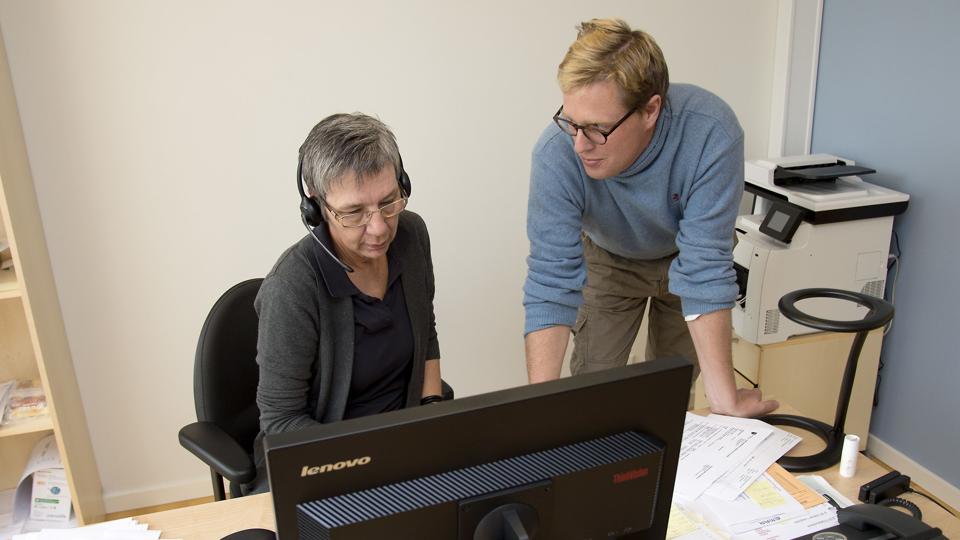 Hans Jakob Thorsøe var i 2013 ansat i regionsklinikken i Thisted. Lige nu arbejder han i Regionsklinik Øster Jølby. Arkivfoto <i>Foto: Peter Mørk</i>