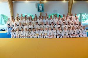 Øland Karate på sommerlejr