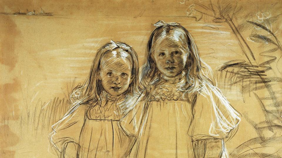 P.S. Krøyer – To småpiger ved stranden. 1898. Tilhører Skagens Museum.
