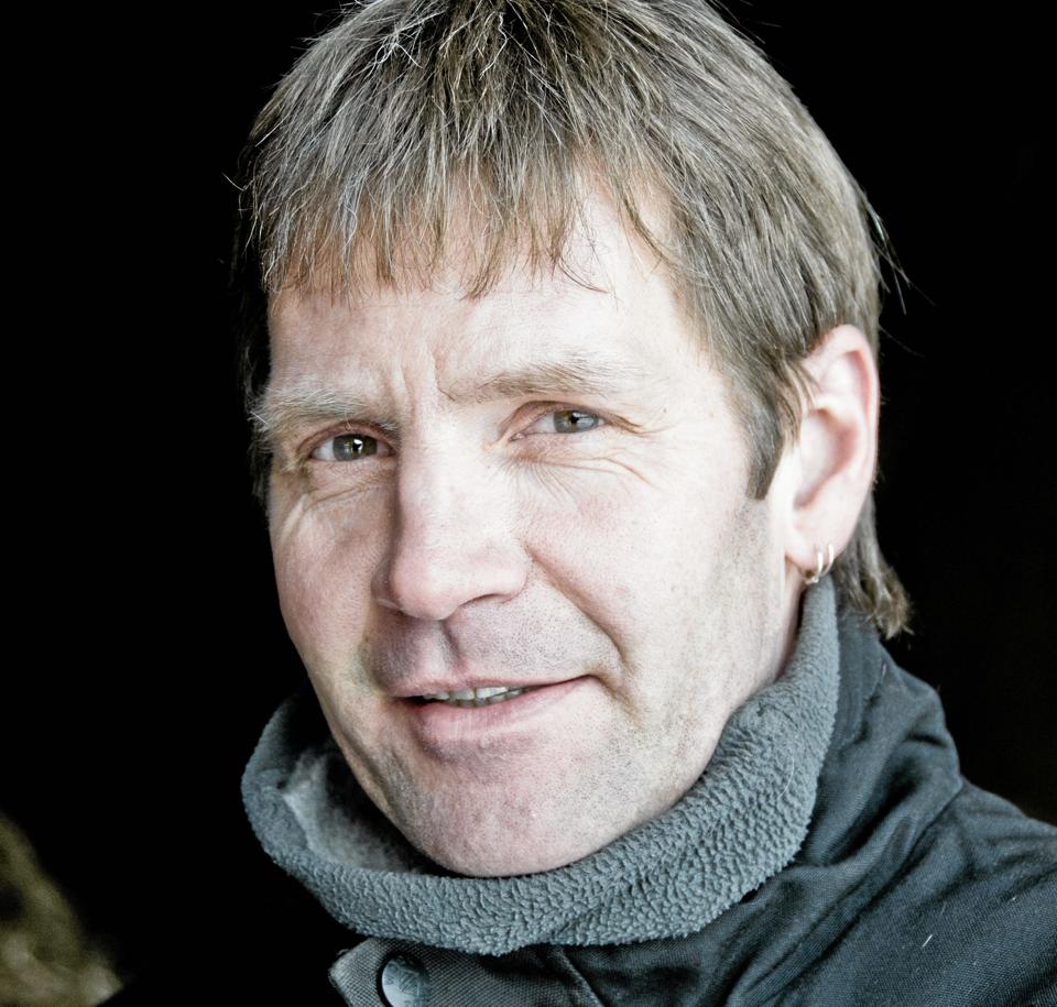 Steen Dissing driver økologisk landbrug nær Brovst. Privatfoto